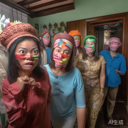 泰国看房客诡异装扮