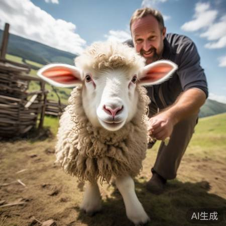 小羊萌态引发热议