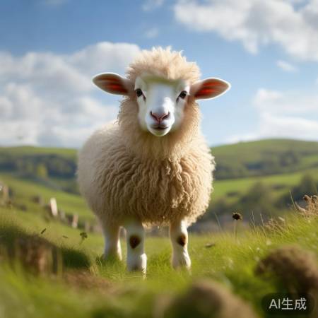 小羊网红，颜值实力兼具