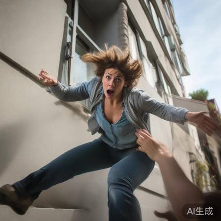 闺蜜劝阻不及，小A坠楼