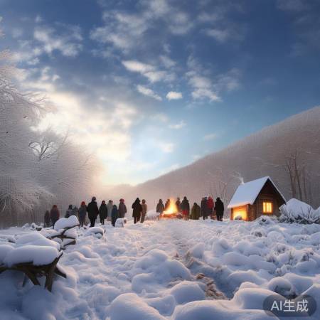 全球变暖致气温波动