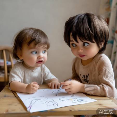 教育孩子，耐心沟通，知错能改。