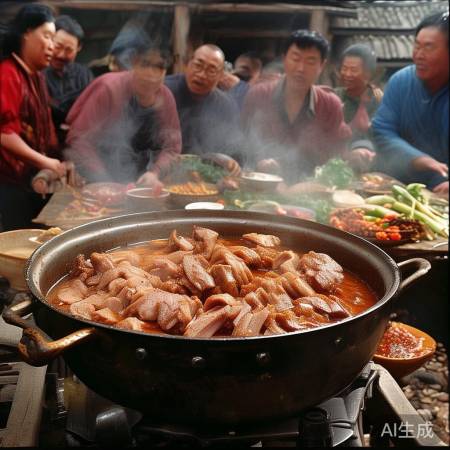 “土猪肉香飘湖北宴”