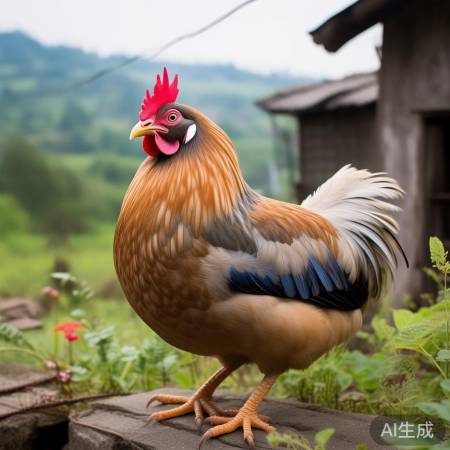 麻黄鸡长得像麻雀，疑不健康