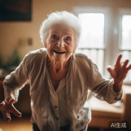 奶奶暖心舞蹈，感动泪目