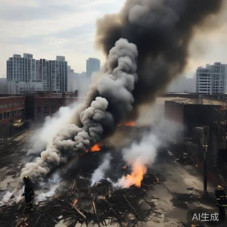 首尔火灾后雾霾笼罩全城：城市现状触目惊心