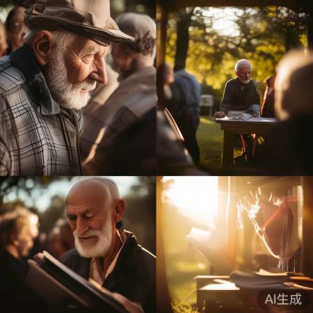 张大爷勤奋排练，毅力惊人