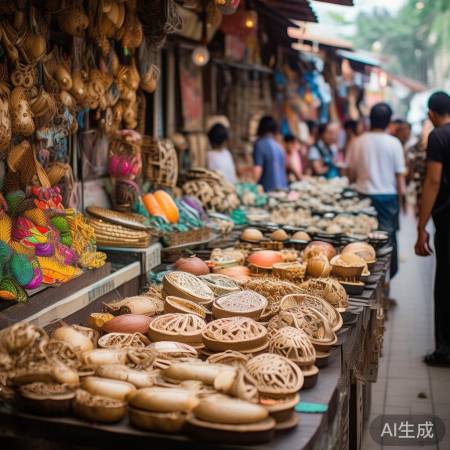 海南特色手工艺品，价格不一