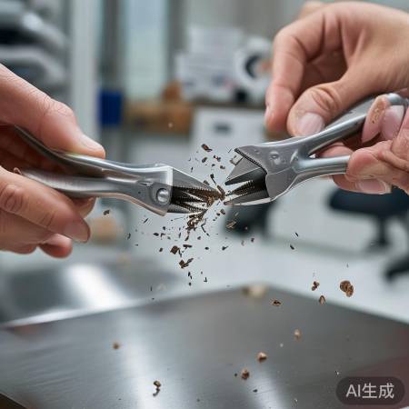 牙医绝技：秒掰断钳子，揭秘治牙神奇效果
