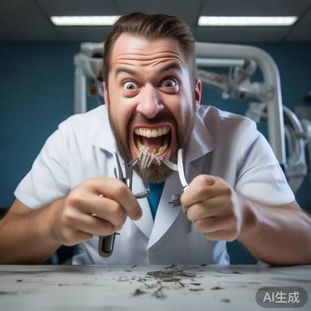 牙医牙齿秒断钳子