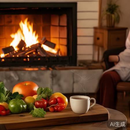 保暖养生，早睡多饮