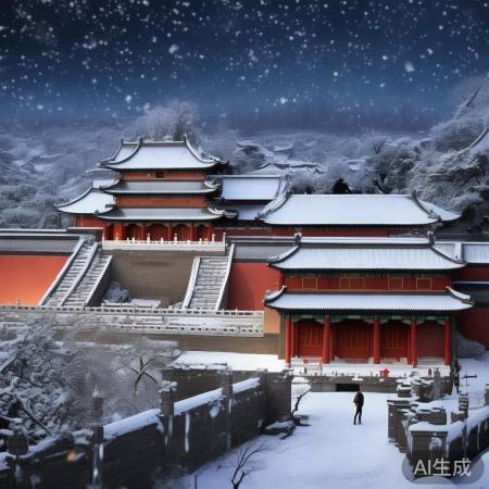 雪中故宫，文化盛宴