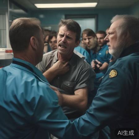 紧急救援，喉咙卡骨险情