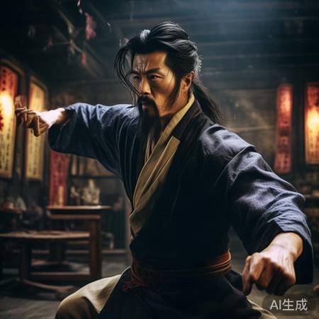 梁小龙陈真，正气凌然