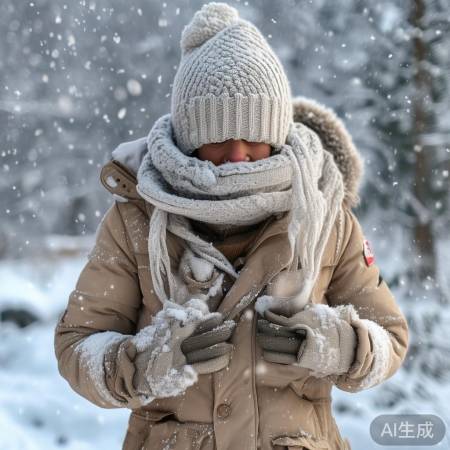 多层衣物保暖又实用