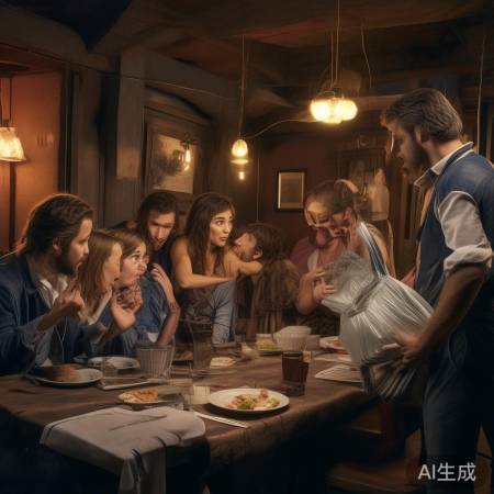 意外结账，老板要帮垃圾走