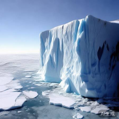 南极最大冰山崩解
