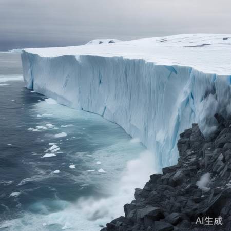 冰山崩解：气候变暖后果