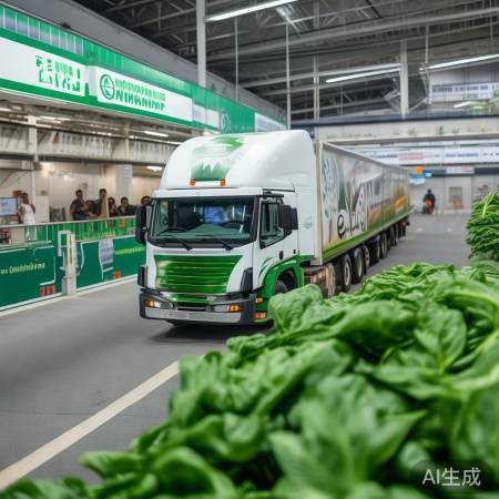 绿通助力菠菜快速保鲜