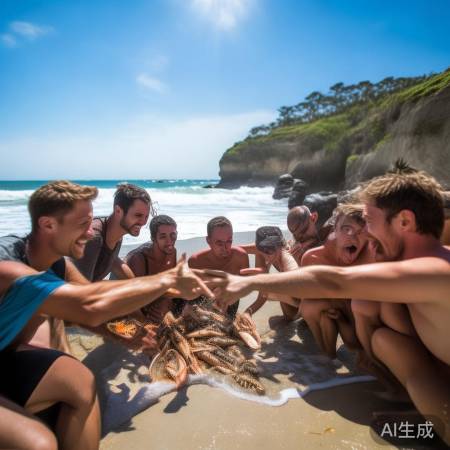 海滩即兴喜剧圈