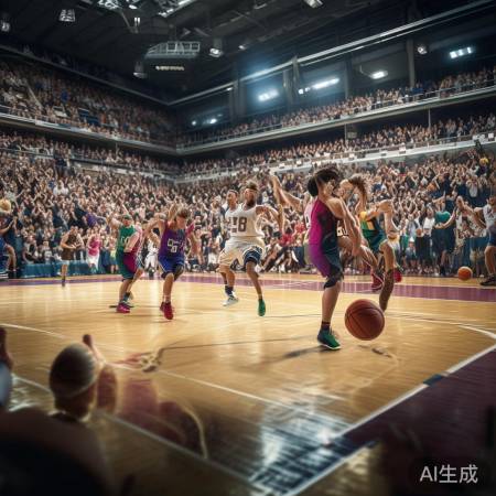 周末篮球盛宴，视觉听觉盛宴