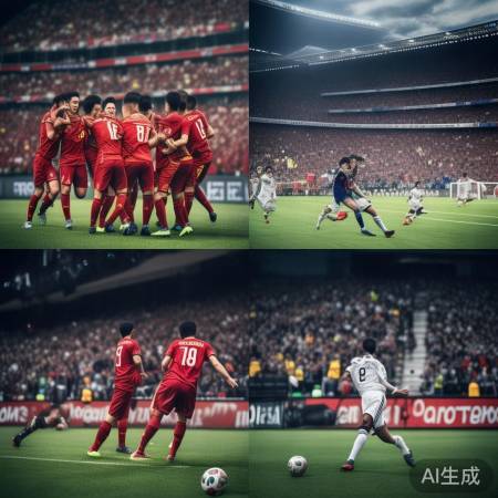 男足遗憾失冠，日本逆袭夺冠