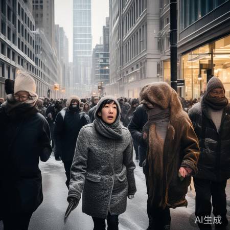 寒潮来袭，注意保暖防感冒