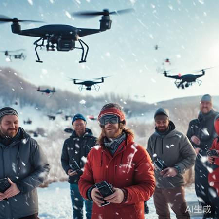 无人机除雪热潮：飞手感叹工作量爆满，记录干不完成常态