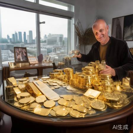 男子15年前买金升值，网友热议