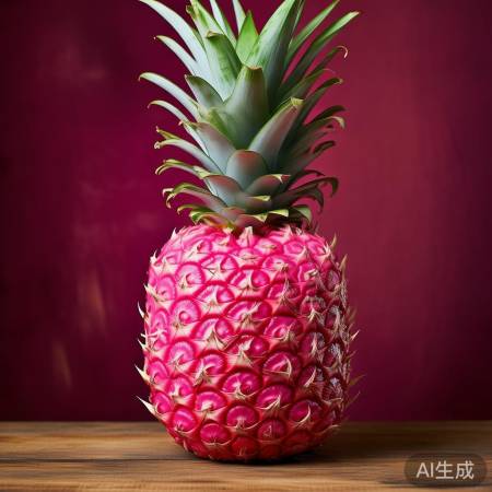 粉菠萝爆卖！近100件仅用半月，新鲜直供，抢购从速！