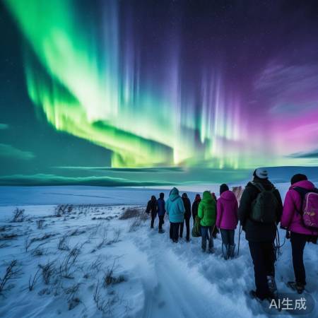 漠河极光,生活小确幸