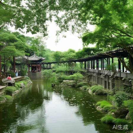 环境整治,绿意盎然,休闲设施齐