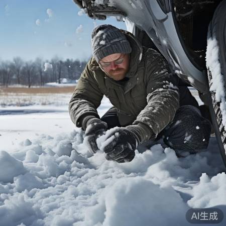英勇除雪,车底重生