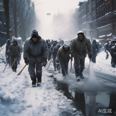 致敬抗冻英雄,感恩付出者