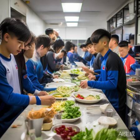 国足禁外卖,队员愁吃啥