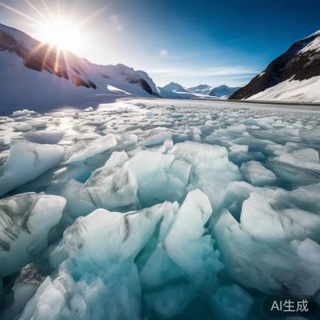 冰河奇观摄影技巧