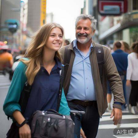 车祸现场暖心一幕：不是我撞的，我也可以把她扶起来