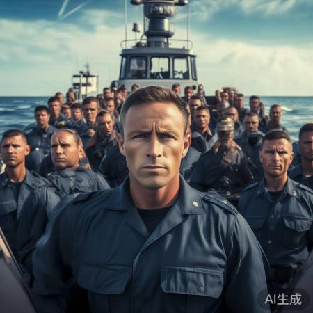 海警英雄,默默守护