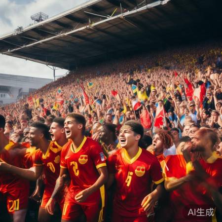 为U23国足骄傲加油！