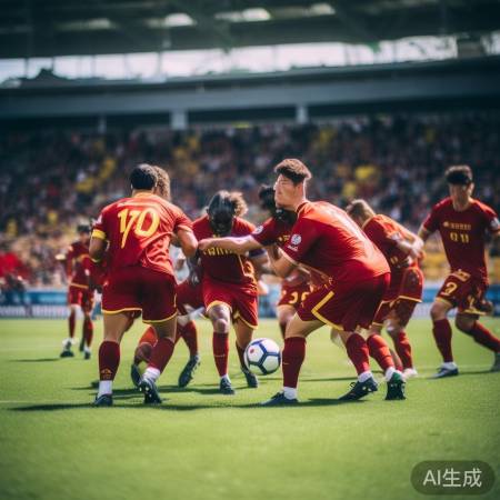 U23国足展现团队精神