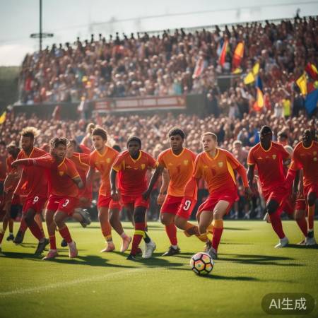 球迷助力U23国足加油