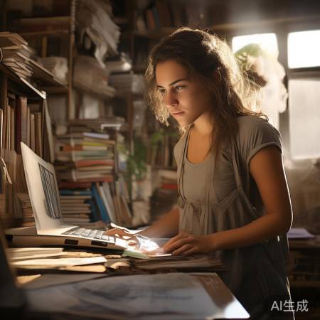 小芳积极进取，克服困难