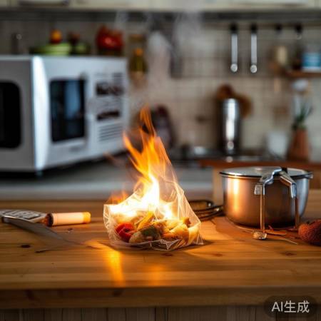 厨房用小心火候