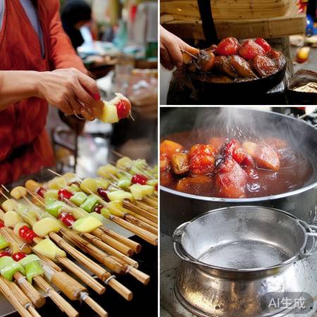 东北特色新品推荐：马糖葫芦，冬日里的甜蜜诱惑