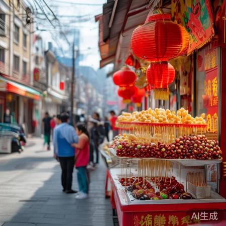 东北特色马糖葫芦