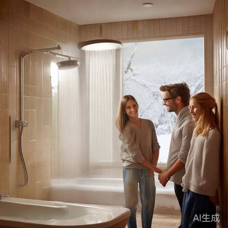 冬天少洗澡,节能环保!