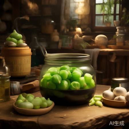 腊八蒜变绿之谜揭秘