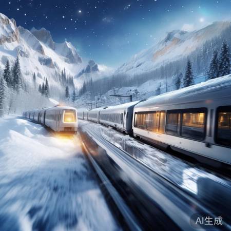天女山雪地高铁：心跳之旅，尽享速度与激情