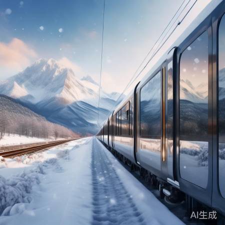 雪域高铁，童话风光