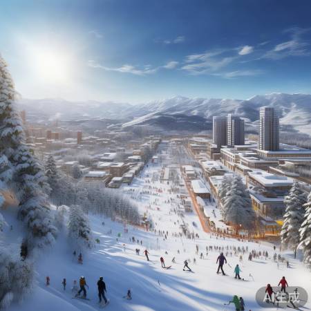 滑雪场激活新区活力